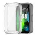 For Huawei Band 8 ENKAY Hat-Prince Full Coverage Transparent Soft TPU Watch Case with Screen Protect