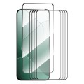 For Xiaomi 14 5pcs ENKAY Hat-Prince Full Glue High Aluminum-silicon Tempered Glass Film