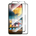 For Samsung Galaxy F15 / M15 2pcs ENKAY Hat-Prince Full Glue High Aluminum-silicon Tempered Glass Fi