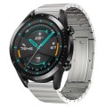 For Huawei Watch GT2 46mm Titanium Alloy Quick Release Watch Band(Silver)