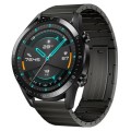 For Huawei Watch GT2 46mm Titanium Alloy Quick Release Watch Band(Gray)