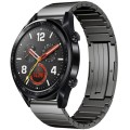 For Huawei Watch GT 42mm / 46mm One Bead Titanium Alloy Watch Band(Gray)