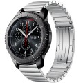 For Samsung Gear S3 Frontier One Bead Titanium Alloy Watch Band(Silver)