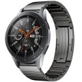 For Samsung Galaxy Watch 46mm One Bead Titanium Alloy Watch Band(Gray)