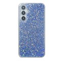For Samsung Galaxy A54 5G Glitter Sequins Epoxy TPU Phone Case(Blue)