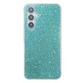 For Samsung Galaxy A34 5G Glitter Sequins Epoxy TPU Phone Case(Green)