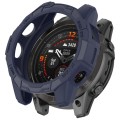 For Garmin Epix Pro 51mm / Fenix 7X / 7X Pro Armored TPU Half Wrapped Watch Protective Case(Blue)