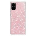 For Samsung Galaxy S20+ Shell Pattern TPU Protective Phone Case(Pink)