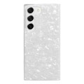 For Samsung Galaxy S22 5G Shell Pattern TPU Protective Phone Case(White)