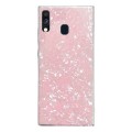 For Samsung Galaxy A20e Shell Pattern TPU Protective Phone Case(Pink)