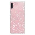 For Samsung Galaxy A70 Shell Pattern TPU Protective Phone Case(Pink)