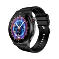 ET340 1.46 inch Color Screen Smart Silicone Strap Watch,Support Blood Oxygen / Blood Glucose / Uric