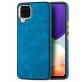 For Samsung Galaxy A22 4G Skin-Feel Electroplating TPU Shockproof Phone Case(Blue)