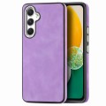 For Samsung Galaxy A04 Skin-Feel Electroplating TPU Shockproof Phone Case(Purple)