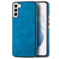 For Samsung Galaxy S22+ 5G Skin-Feel Electroplating TPU Shockproof Phone Case(Blue)