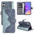 For Samsung Galaxy A05 Stitching Horizontal Flip Leather Phone Case(Blue)