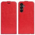 For Samsung Galaxy A15 R64 Texture Vertical Flip Leather Phone Case(Red)