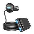 TR-43 For Back Seat PD 18W Fast Charging Car Charger 2m Extention Charger Adapter