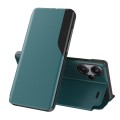 For Xiaomi Redmi Note 13 Pro+ Attraction Flip Holder Leather Phone Case(Green)