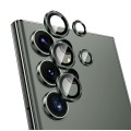 For Samsung Galaxy S23 Ultra 5G NORTHJO Camera Lens Protector Tempered Glass CD Vein Metal Ring Film