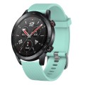 For Huawei Watch Buds 22mm Diamond Textured Silicone Watch Band(Sky Blue)