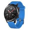 For Huawei Watch Buds 22mm Diamond Textured Silicone Watch Band(Midnight Blue)