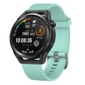 For Huawei Watch GT2 Pro 22mm Diamond Textured Silicone Watch Band(Sky Blue)