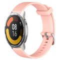 For Xiaomi Mi Watch Color 2 22mm Diamond Textured Silicone Watch Band(Pink)