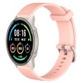 For Xiaomi Mi Watch Sport 22mm Diamond Textured Silicone Watch Band(Pink)