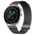 For Huawei Watch3 / Watch3 Pro Milan Double Magnetic Steel Mesh Watch Band(Gray)