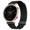 For Huawei Watch GT 2e / GT 42mm/46mm Milan Double Magnetic Steel Mesh Watch Band(Black)