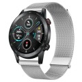 For Honor Magic Watch Milan Double Magnetic Steel Mesh Watch Band(Silver)