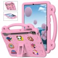 For Samsung Galaxy Tab S7+ / T970/T975/T976 Handle Kickstand Children EVA Shockproof Tablet Case(Pin