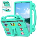 For Samsung Galaxy Tab S7+ / T970/T975/T976 Handle Kickstand Children EVA Shockproof Tablet Case(Min