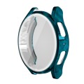 For Samsung Galaxy Watch 6 44mm Fully Enclosed TPU Watch Protective Case(Cyan Green)