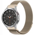 For Samsung Galaxy Watch4 / 4 Classic 46mm Button Style Milan Magnetic Metal Watch Band(Starlight Co