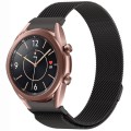 For Samsung Galaxy Watch3 41mm Button Style Milan Magnetic Metal Watch Band(Black)
