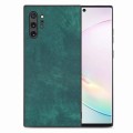 For Samsung Galaxy Note10+ Vintage Leather PC Back Cover Phone Case(Green)