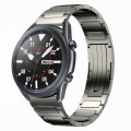 For Samsung Galaxy Watch3 45mm 22mm I-Shaped Titanium Alloy Watch Band(Grey)