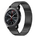 For Samsung Gear S3 Frontier 22mm I-Shaped Titanium Alloy Watch Band(Black)