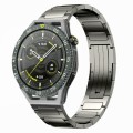 For Huawei Watch GT3 SE 22mm I-Shaped Titanium Alloy Watch Band(Grey)