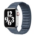 For Apple Watch SE 40mm Denim Magnetic Watch Band(Blue)