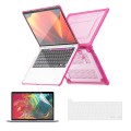 For MacBook Pro 13.3 A2251/A2289/A2338 ENKAY Hat-Prince 3 in 1 Protective Bracket Case Cover Hard Sh