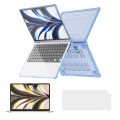 For MacBook Air 13.6 A2681 ENKAY Hat-Prince 3 in 1 Protective Bracket Case Cover Hard Shell with TPU