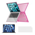 For MacBook Air 15.3 A2941/M3 2024 A3114 ENKAY Hat-Prince 3 in 1 Protective Bracket Case Cover Hard