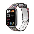 For Xiaomi Mi Band 8 Pro Painted Pattern Silicone Watch Band(lucky)