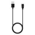 For Garmin Venu 3 USB Port 1m Smart Watch Charging Cable(Black)