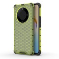 For Honor X50 Shockproof Honeycomb Phone Case(Green)