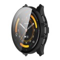 For Garmin Venu 3 ENKAY Hat-Prince Full Coverage PC + Tempered Glass Film Integrated Watch Case(Blac