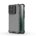 For Xiaomi 14 Shockproof Honeycomb Phone Case(Black)